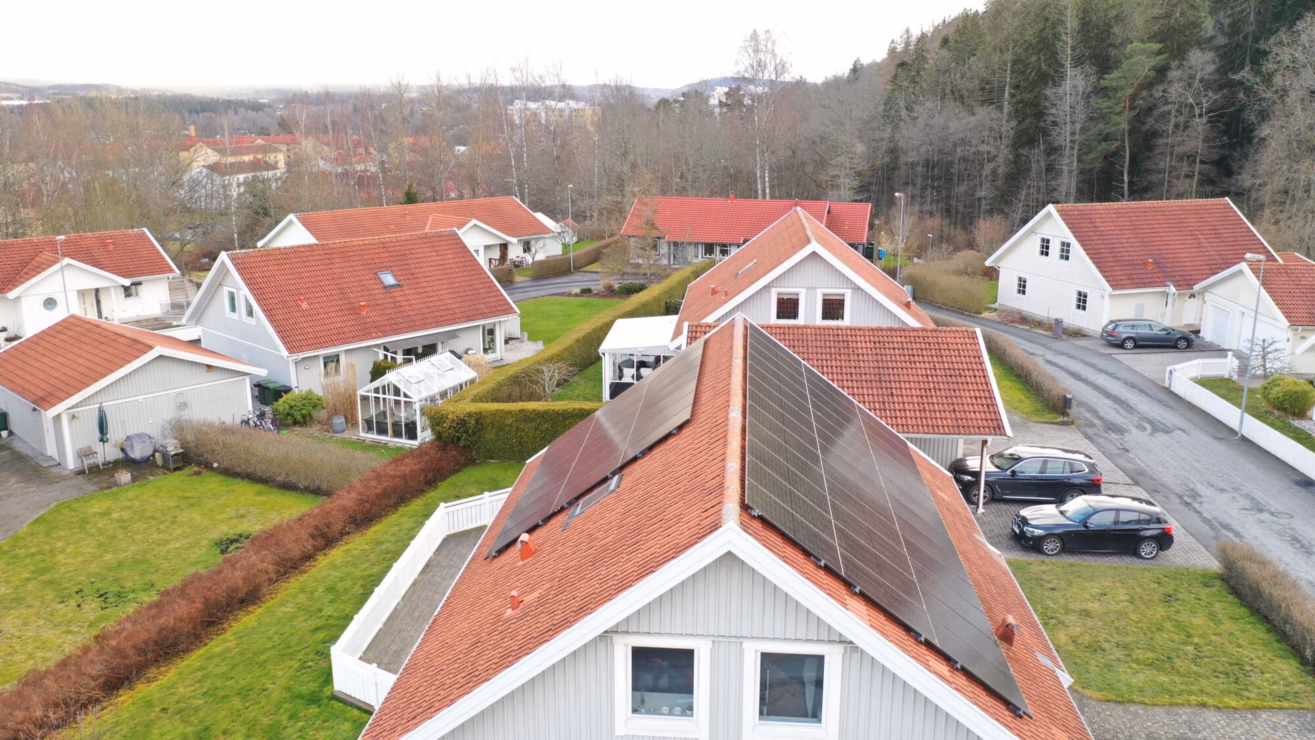 Solcellsanläggning på villatak Jönköping