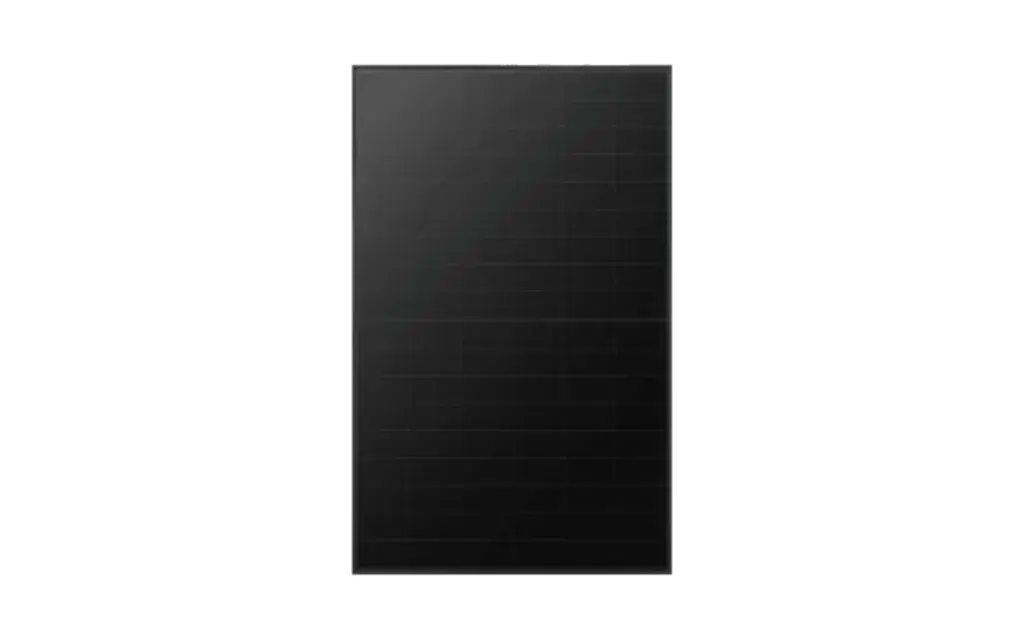 Longi 470 W helsvart solpanel med dubbelglas