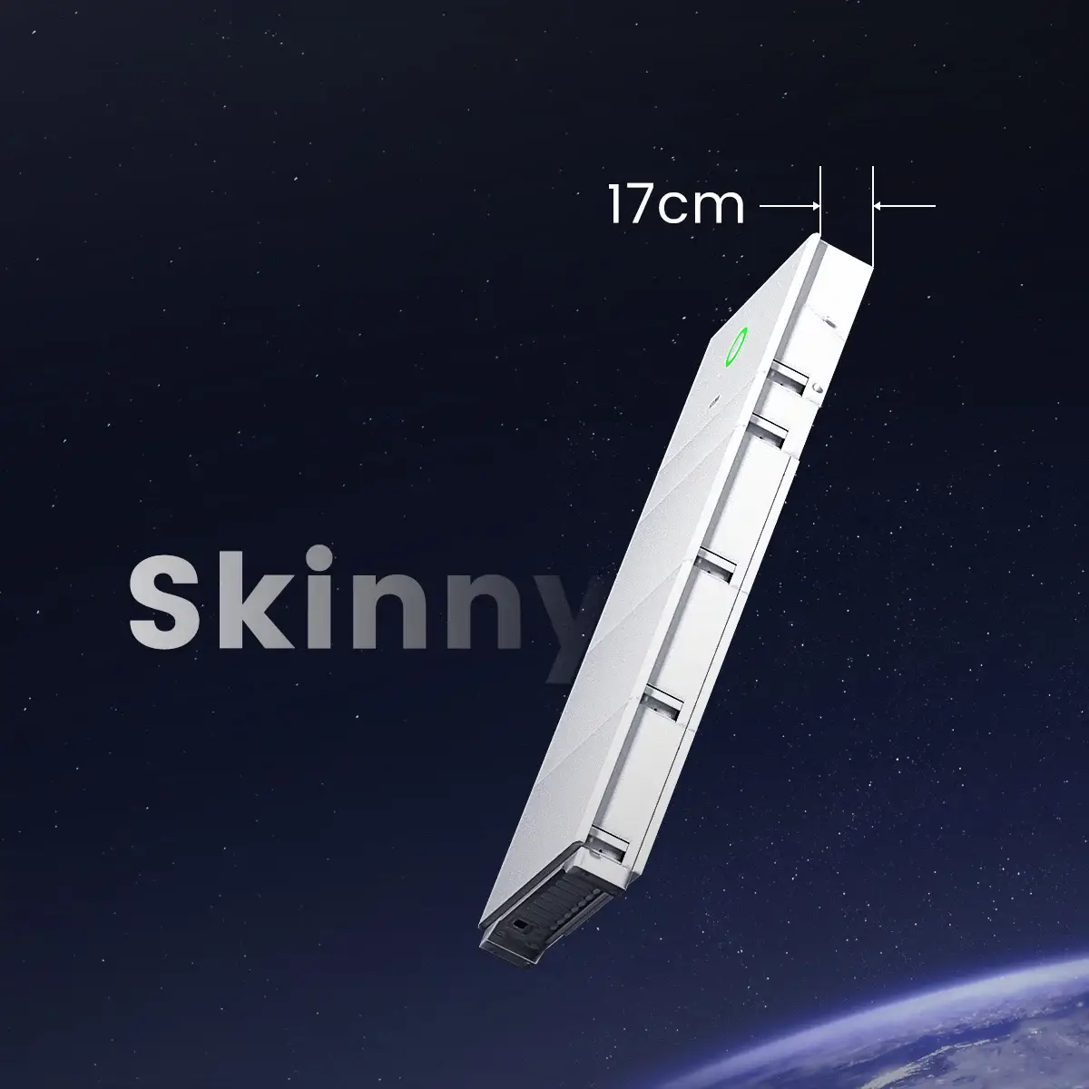 SAJ HS3 9 SAJ HS3 är bara 17 cm djup